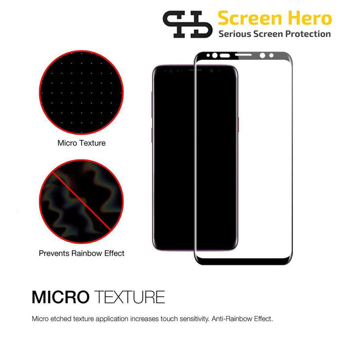 Samsung Galaxy S9 Plus Tempered Glass Screen Protector from Screen Hero - ScreenHero_ie