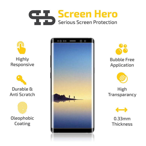 Samsung Galaxy Note 10 Tempered Glass Screen Protector from Screen Hero