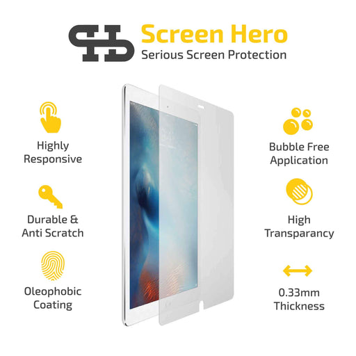 iPad Pro 10.5 Tempered Glass Screen Protector - ScreenHero_ie